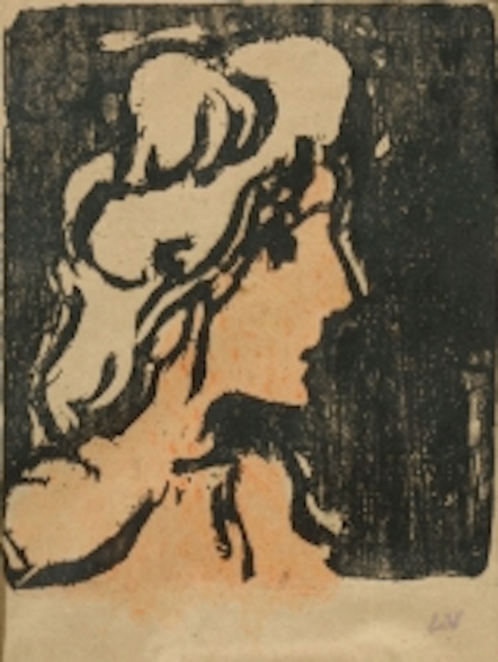 Profile of a woman by Louis Valtat