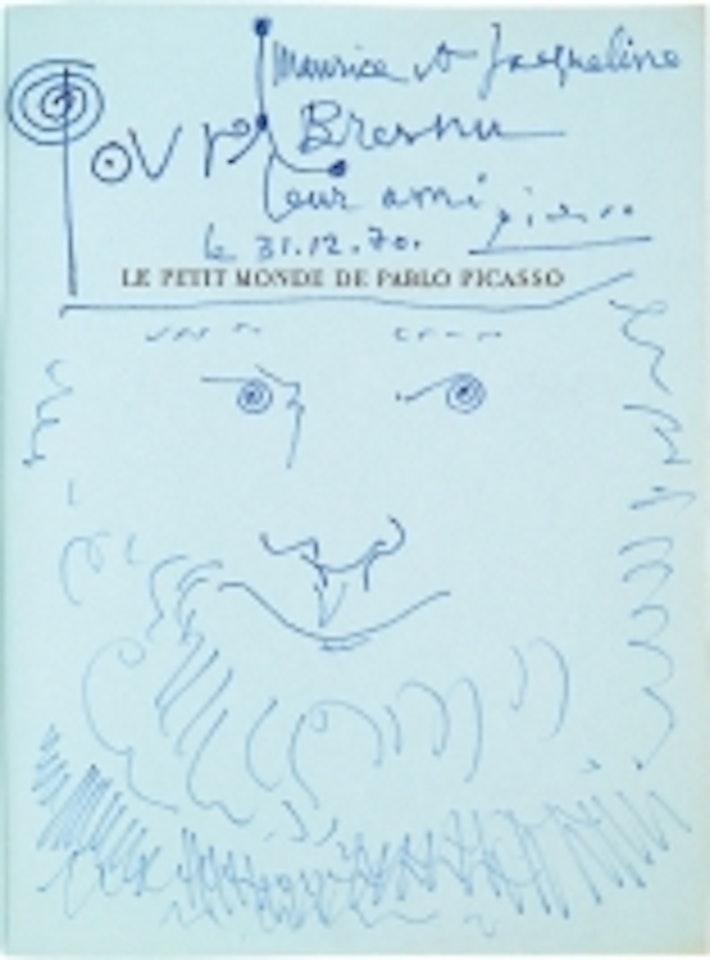 Head of a bearded man by Pablo Picasso