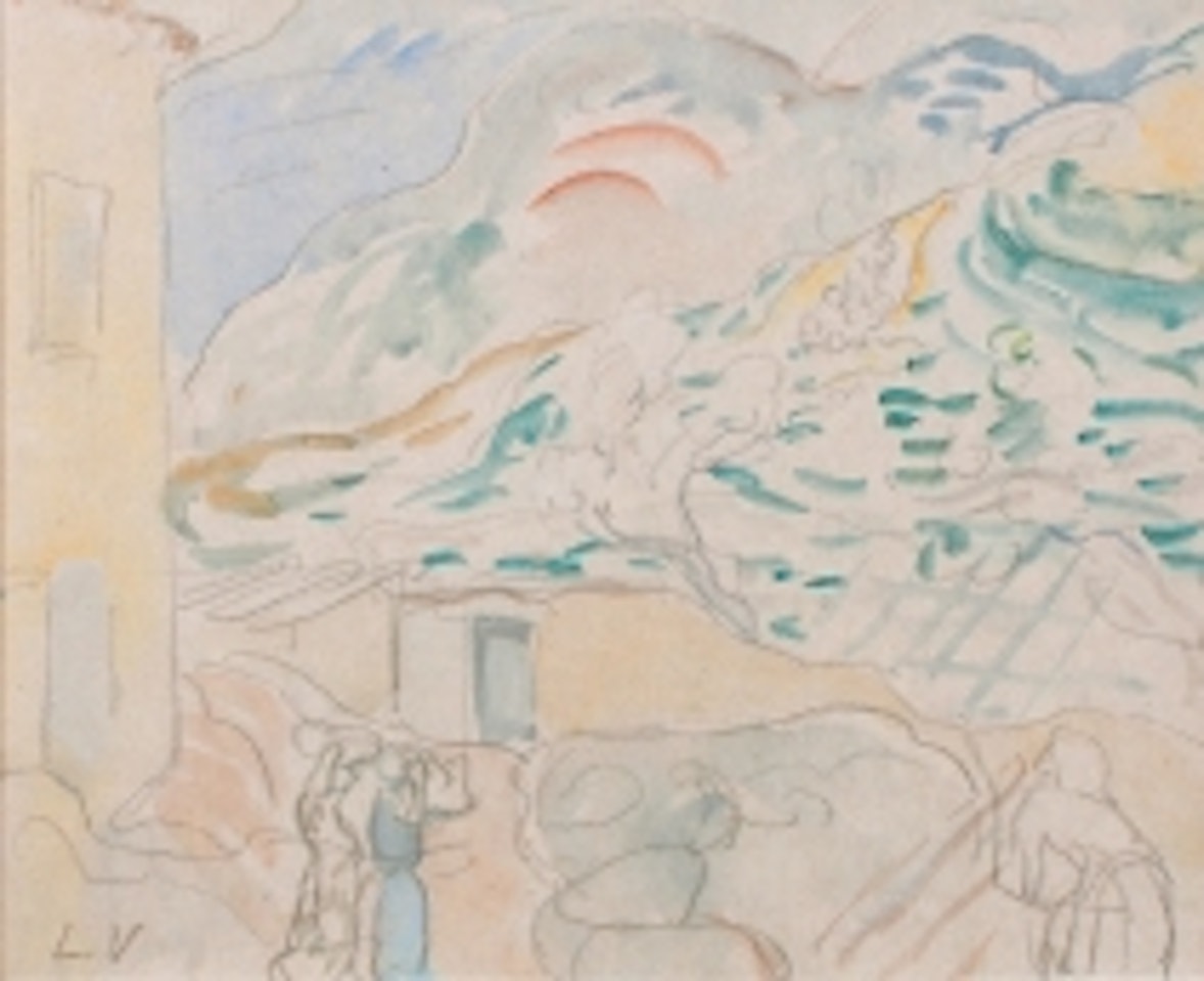 Animated landscape by Louis Valtat