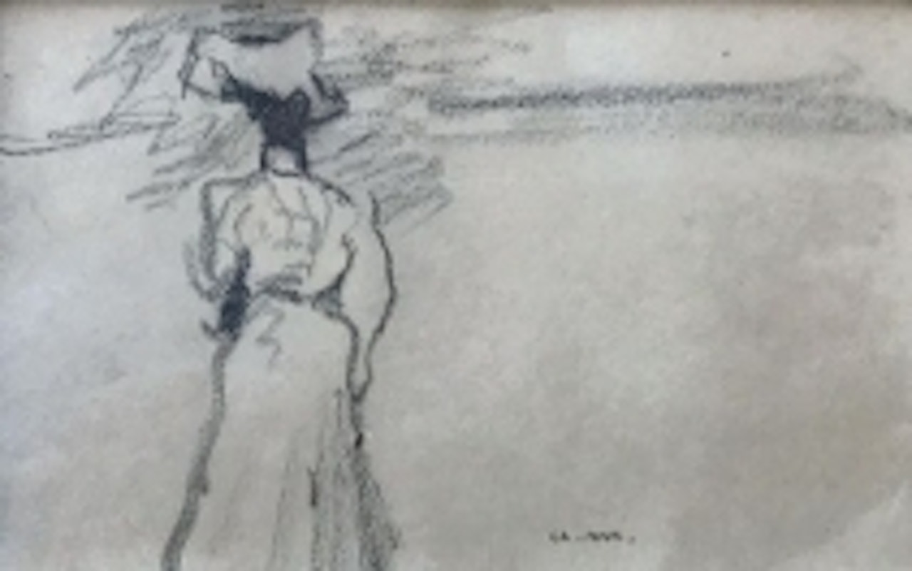 "Elegant seen from behind" by Albert Marquet