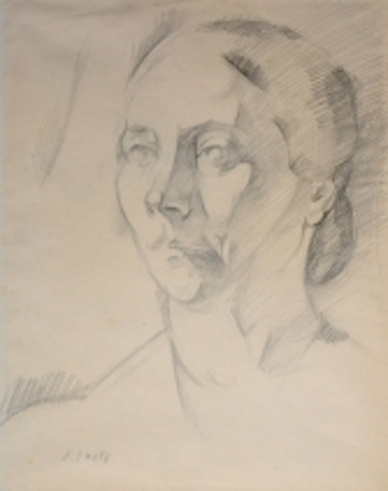 Portrait of a woman by André Lhote