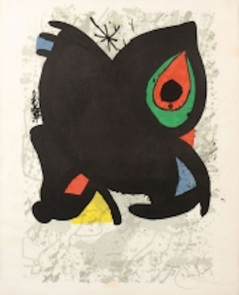 "Miro at the Grand Palais" by Joan Miró
