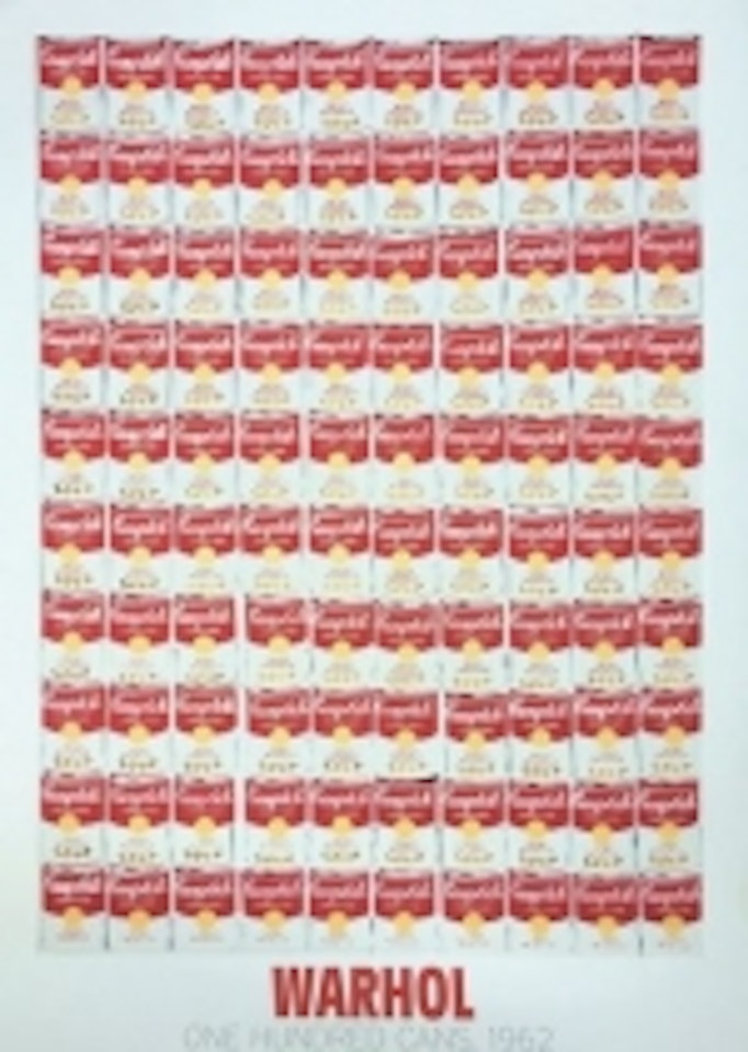 One Hundred Cans by Andy Warhol