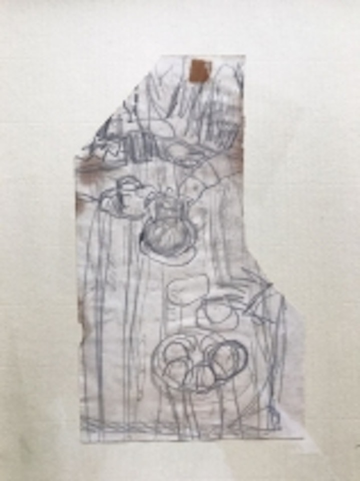 Character seated (fragment) by Pierre Bonnard