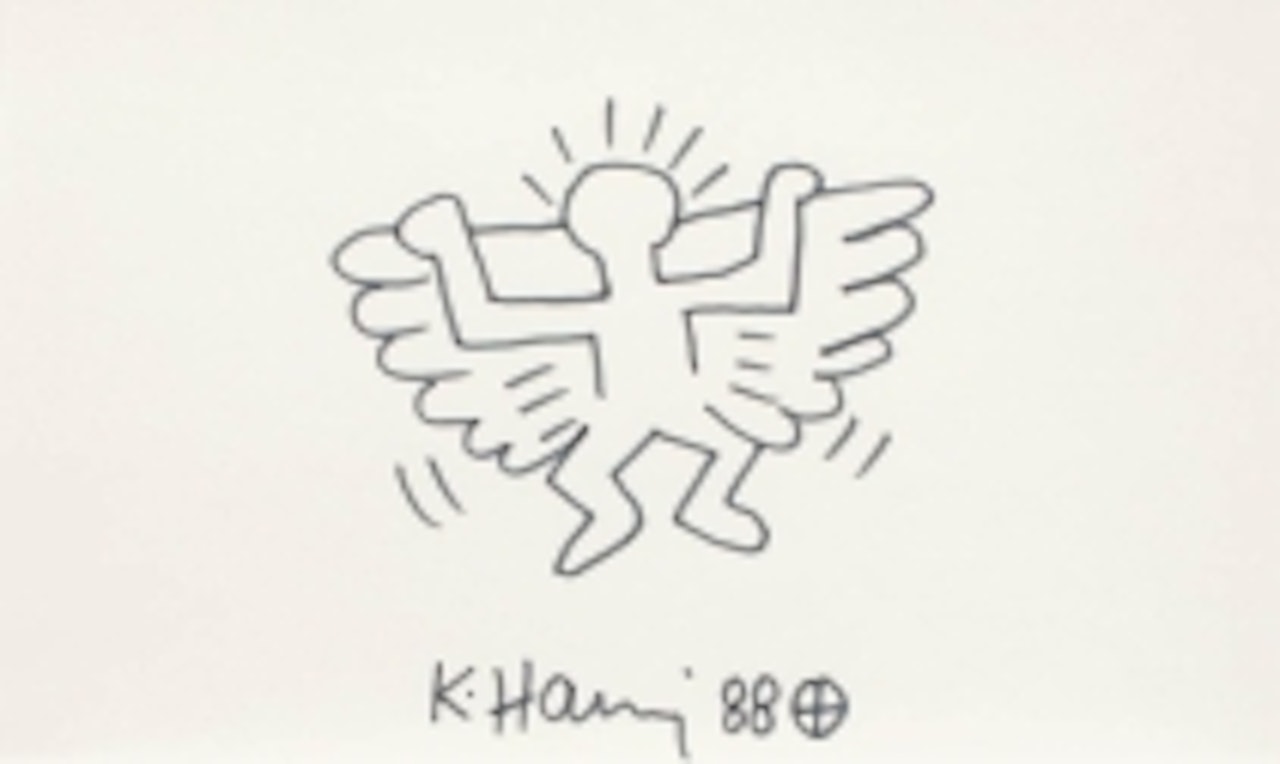 "Angel" by Keith Haring