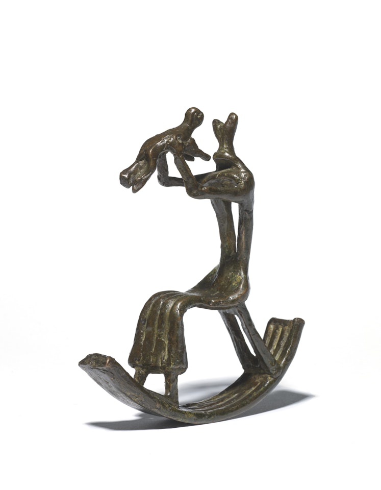 Rocking Chair No. 4: Miniature by Henry Moore