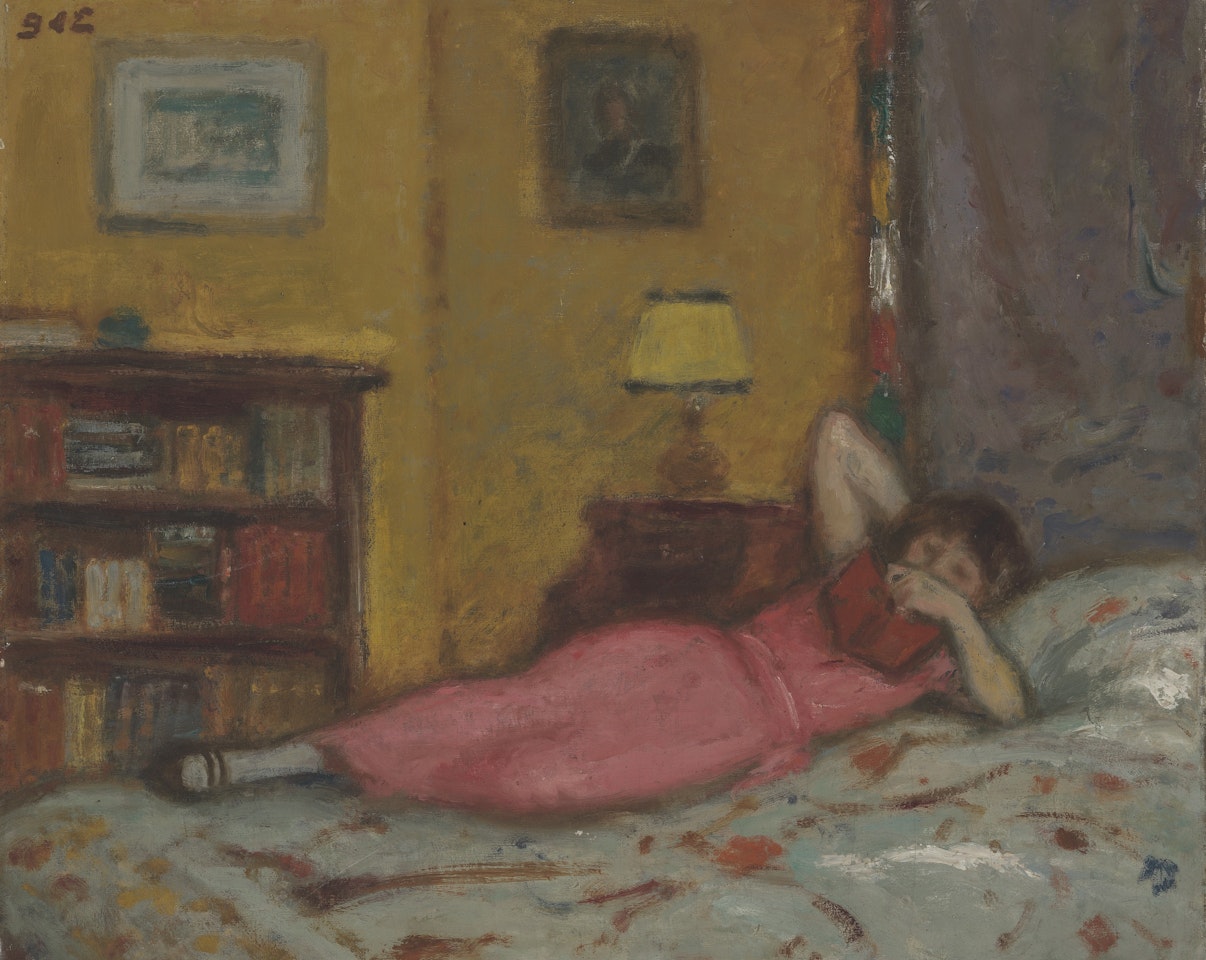 La liseuse by Georges d’Espagnat