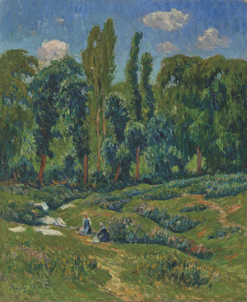 Les laveuses by Henry Moret