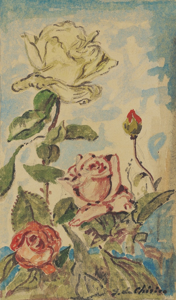 Rose by Giorgio de Chirico