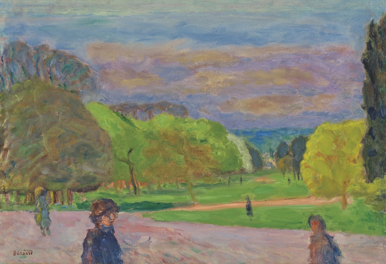 Le jardin public by Pierre Bonnard