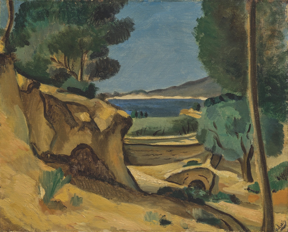 Paysage aux environs de la Ciotat by Andre Derain