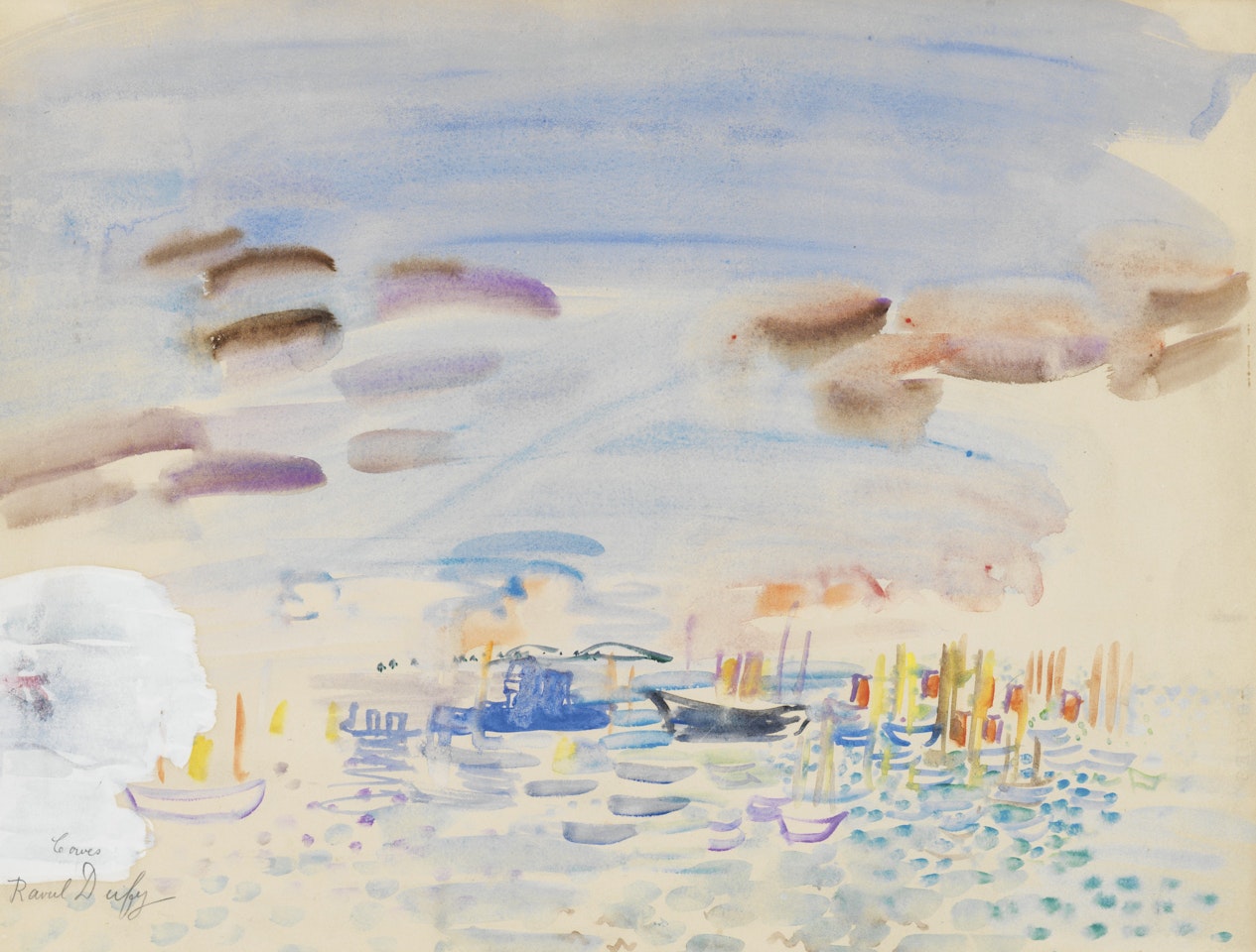Régates à Cowes by Raoul Dufy
