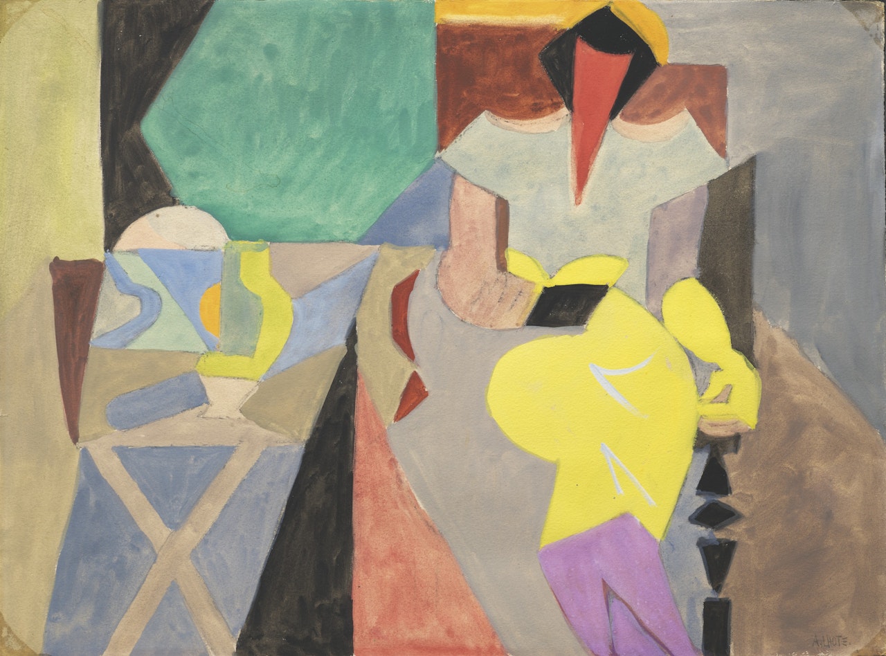 La lecture sur la terrasse by André Lhote