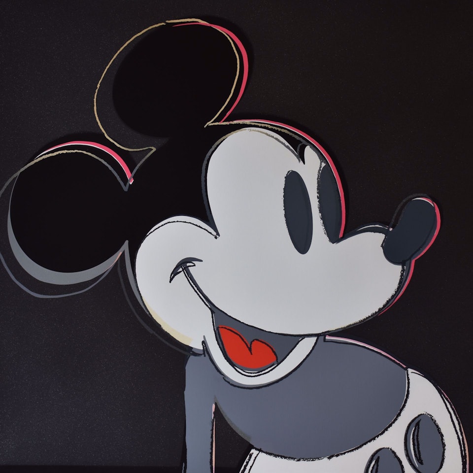 "Mickey Mouse" by Andy Warhol