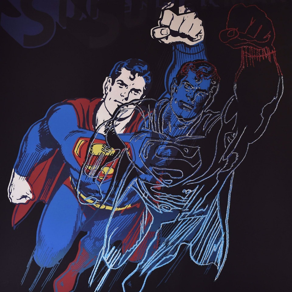 Superman by Andy Warhol