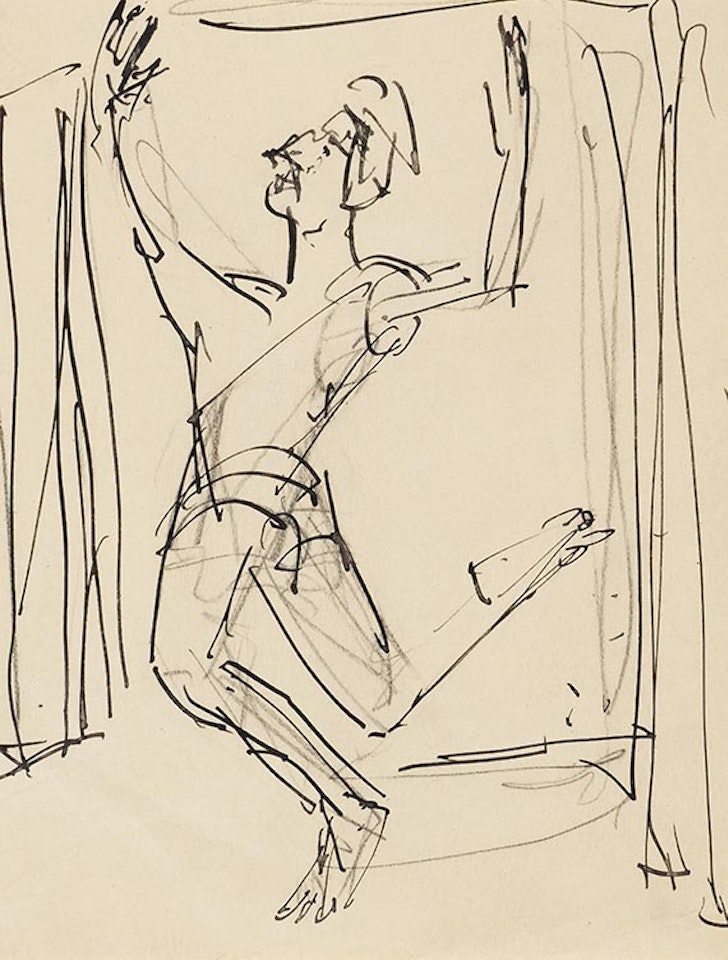 Tänzer by Ernst Ludwig Kirchner