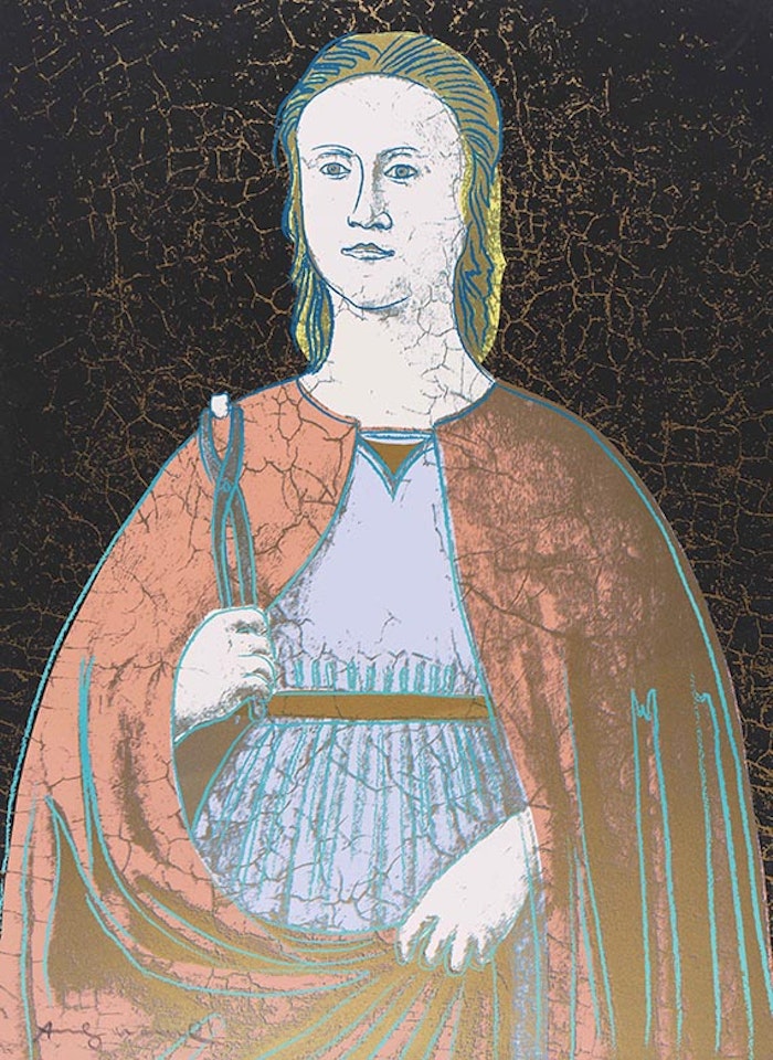 Saint Appolonia by Andy Warhol