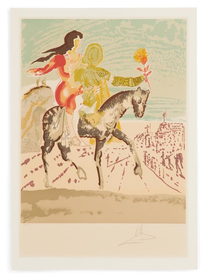 "The Harbinger"; "The Messiah" by Salvador Dali