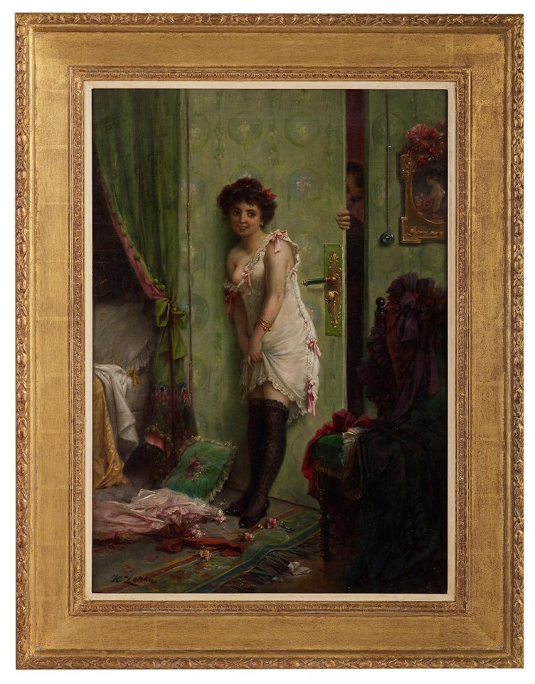 "Eintritt Verboten (Entry Forbidden)" by Hans Zatzka