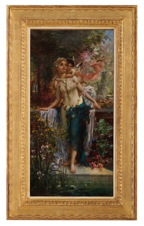 "A Tender Moment" by Hans Zatzka