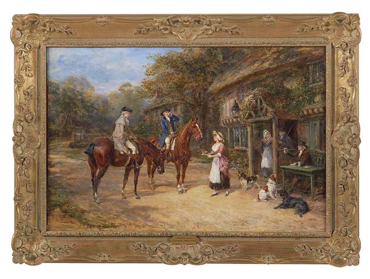 "A Parting Glass" by Heywood Hardy