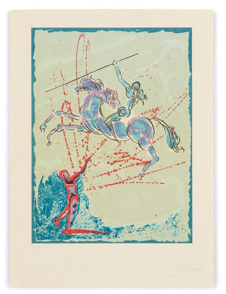 "Le Jugement"; "Joan of Arc" by Salvador Dali