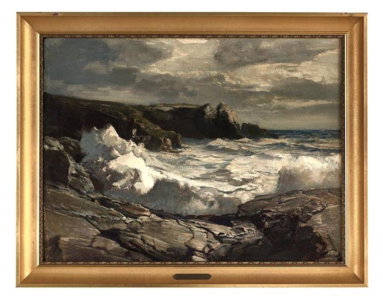 "Breaking Waves" by Frederick Judd Waugh