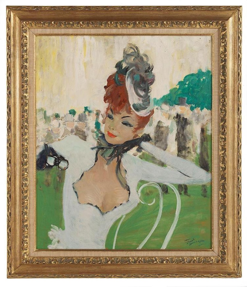 "Soleil aux Courses" by Jean Gabriel Domergue