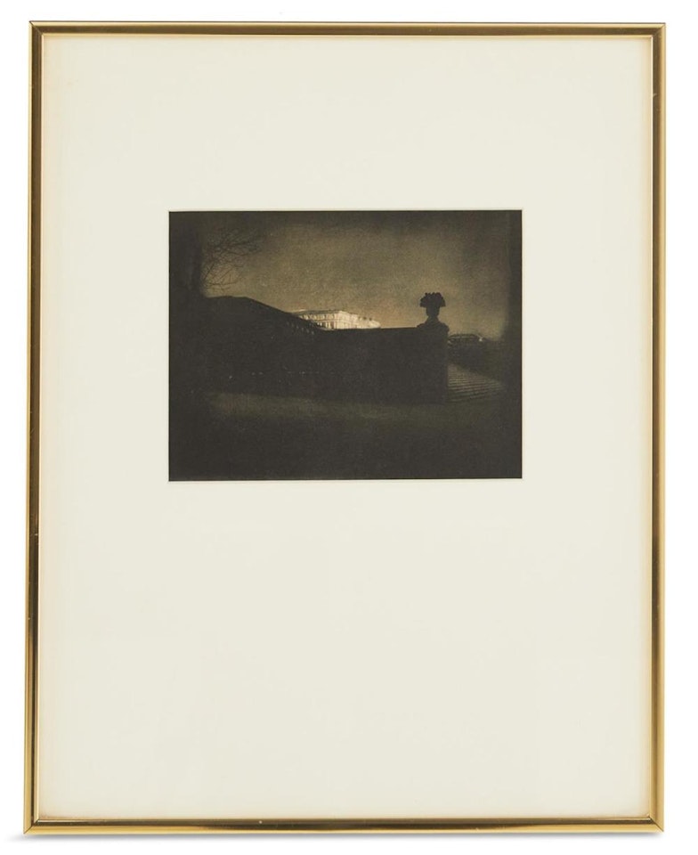 "Nocturne - Orangerie Staircase, Versailles," by Edward Steichen