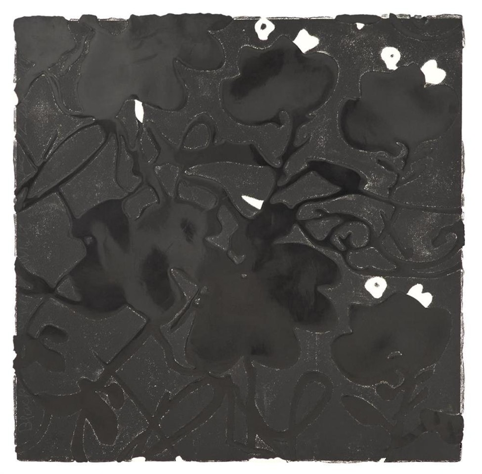 "Black and White", Dec 2 2008 by Donald Sultan