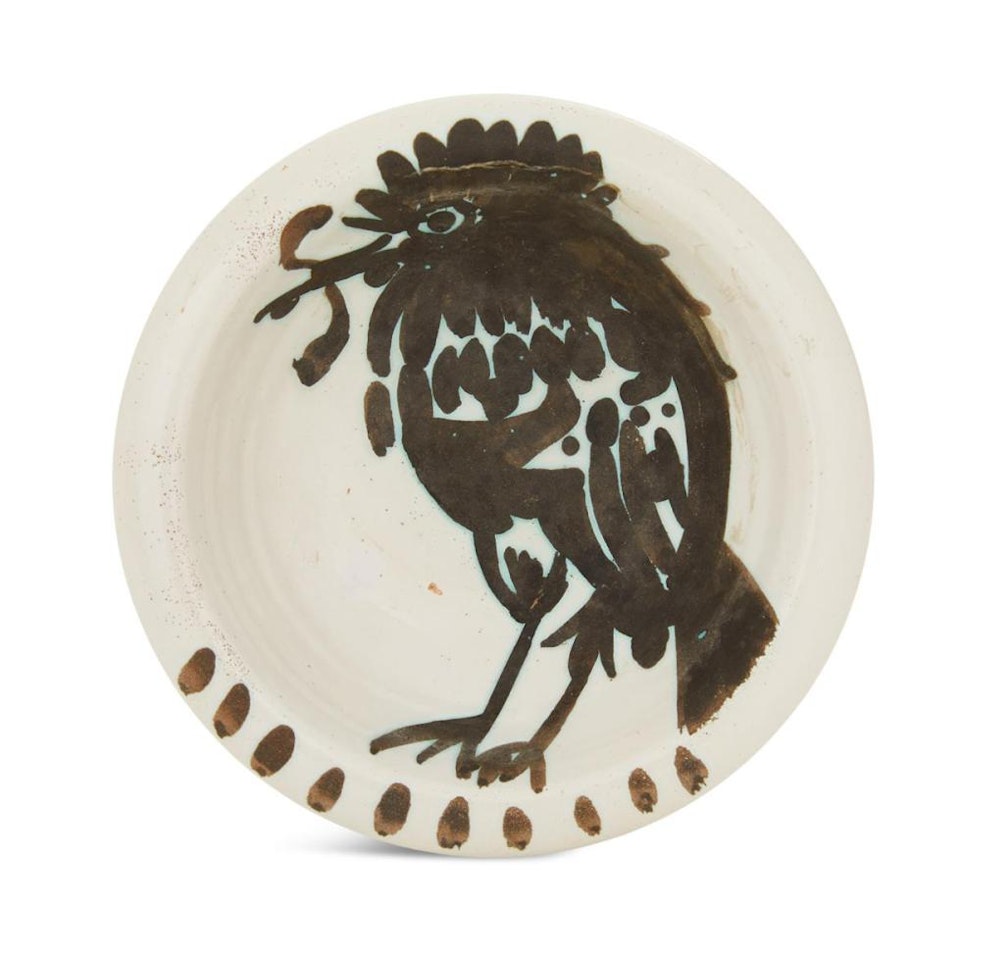 "Oiseau au Ver (A.R. 172)" by Pablo Picasso