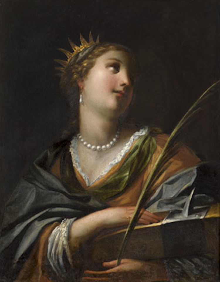 The Holy Catherine by Italian School