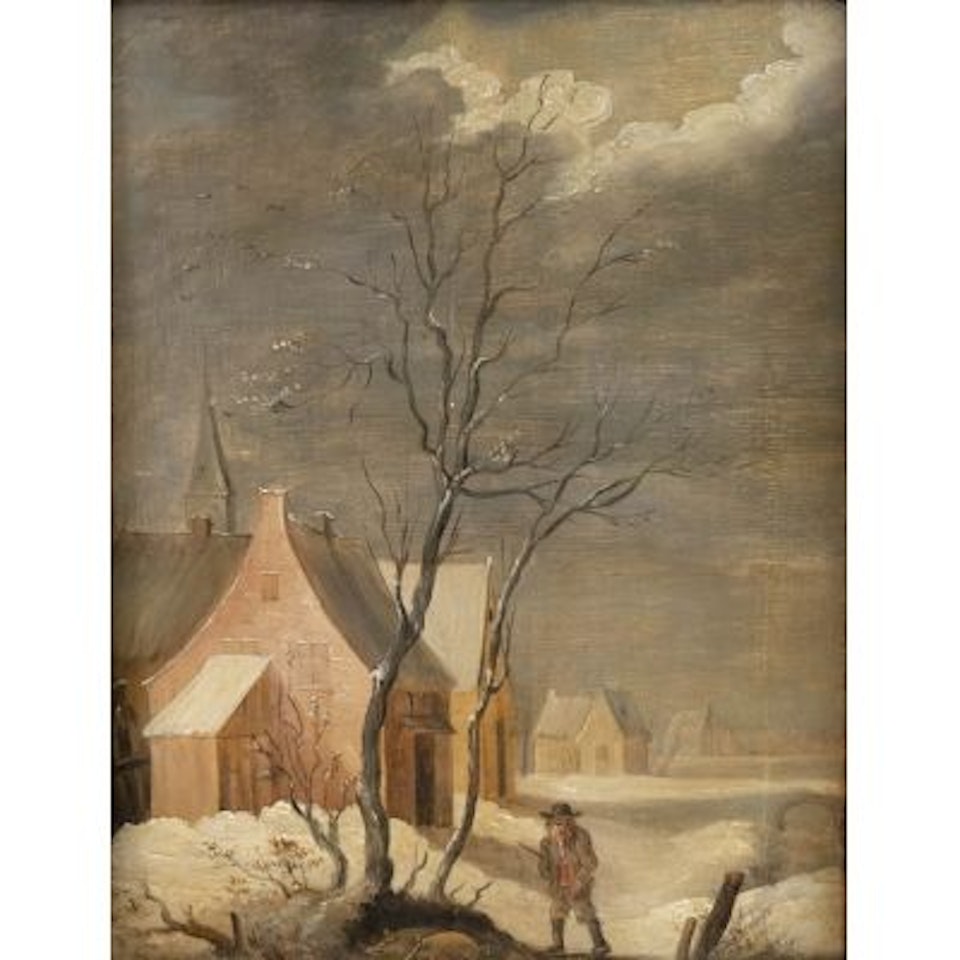Winterlandscape by David Teniers II
