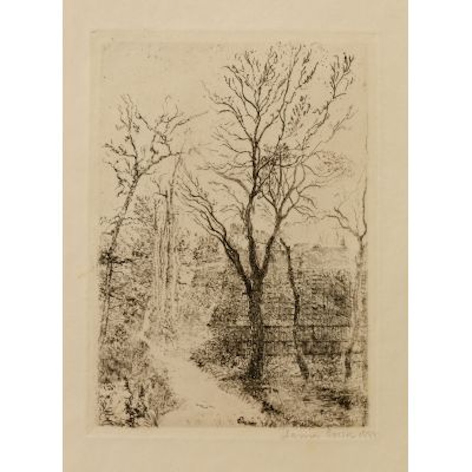 "Sentier à Groenendael" by James Ensor