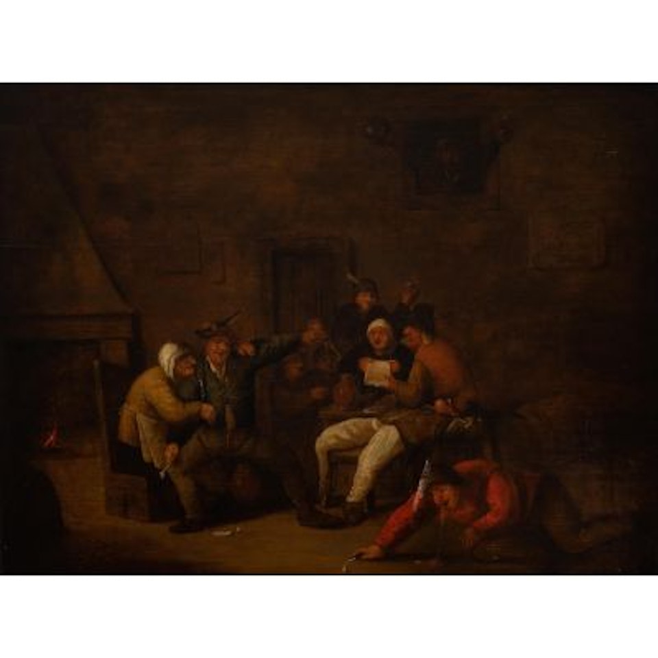 Tavern scene by Jan Miense Molenaer