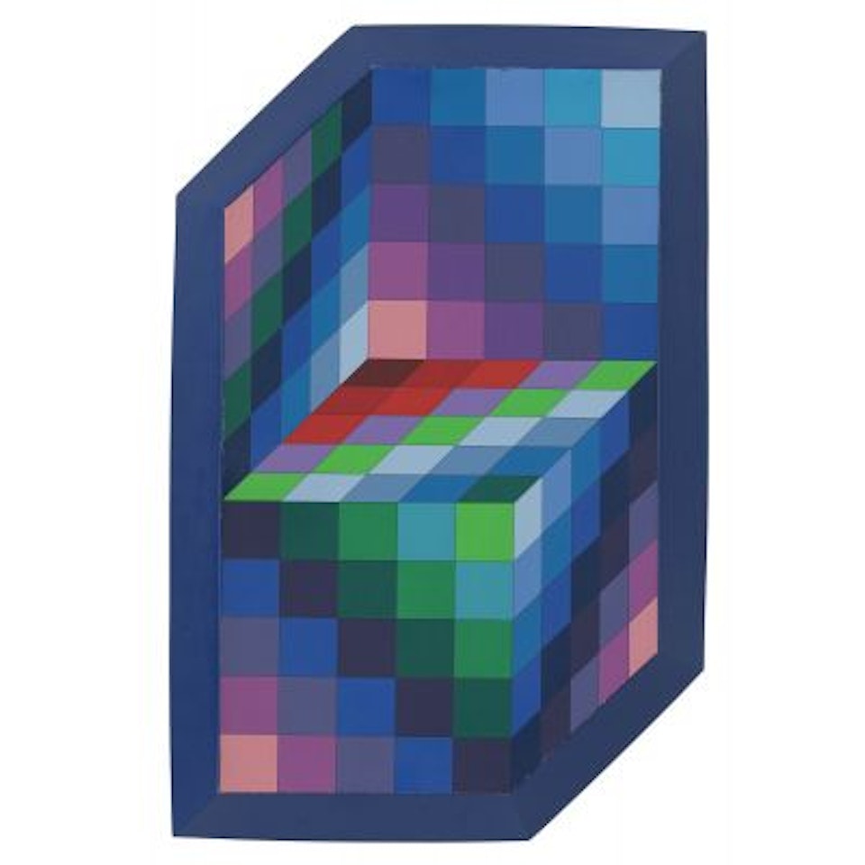 "Gestalt-sin" by Victor Vasarely