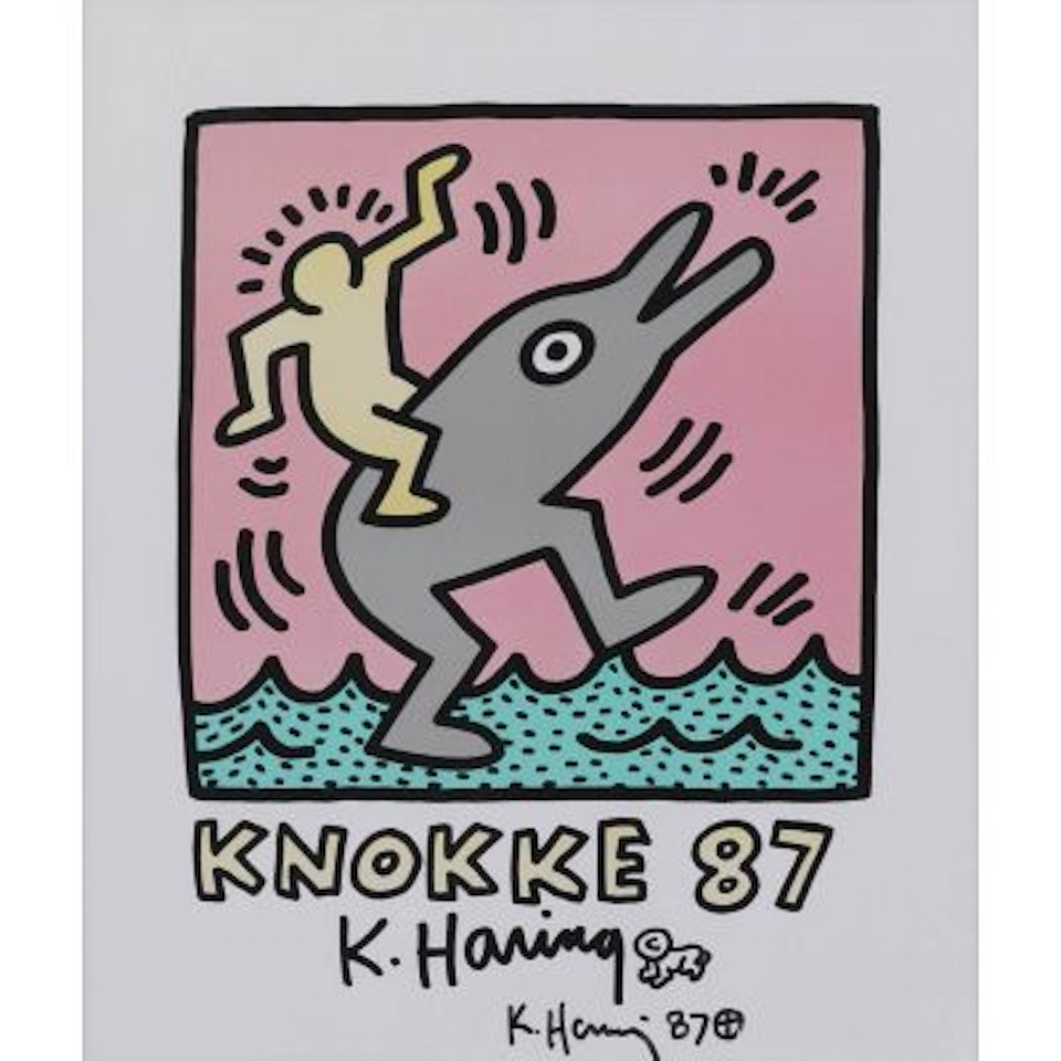 "Knokke 87 by Keith Haring