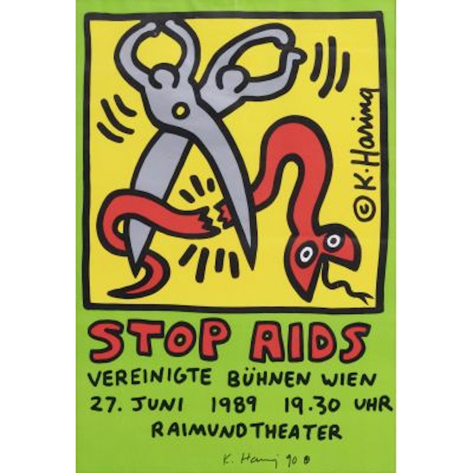 "Stop Aids" by Keith Haring