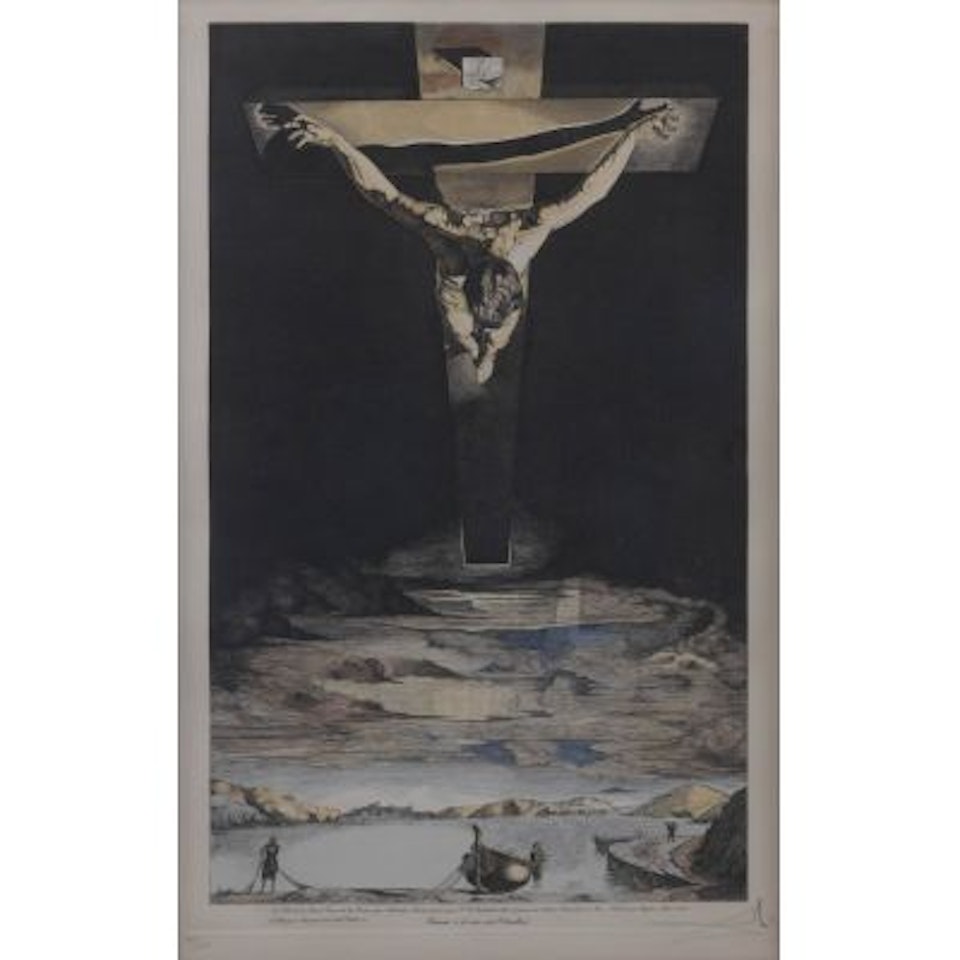 "Le Christ de Saint Jan Delacroix" by Salvador Dali