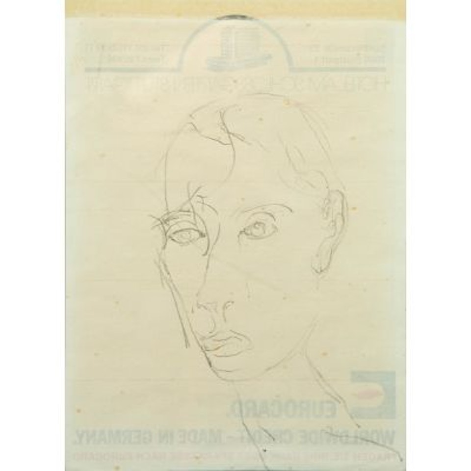 Portrait of Jan Hoet by Joseph Beuys
