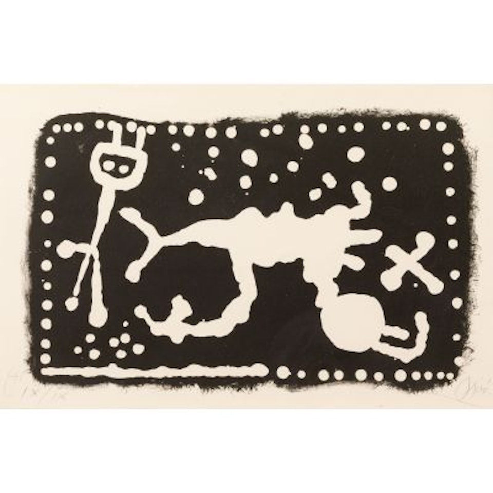 "Estudio de reserva III" by Joan Miró