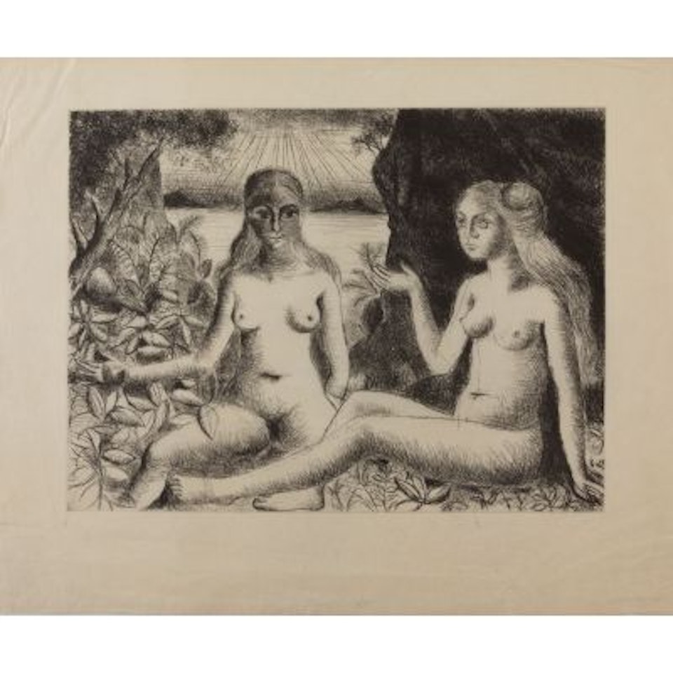 "La Dispute" by Paul Delvaux