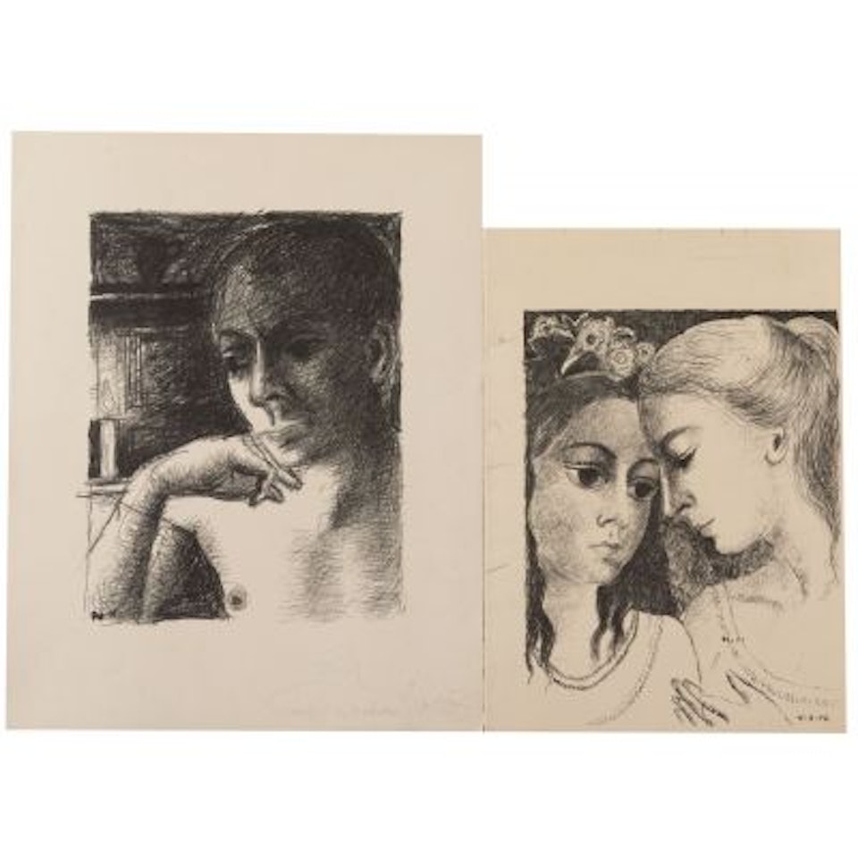 "Prométhée"; "Confidences" by Paul Delvaux