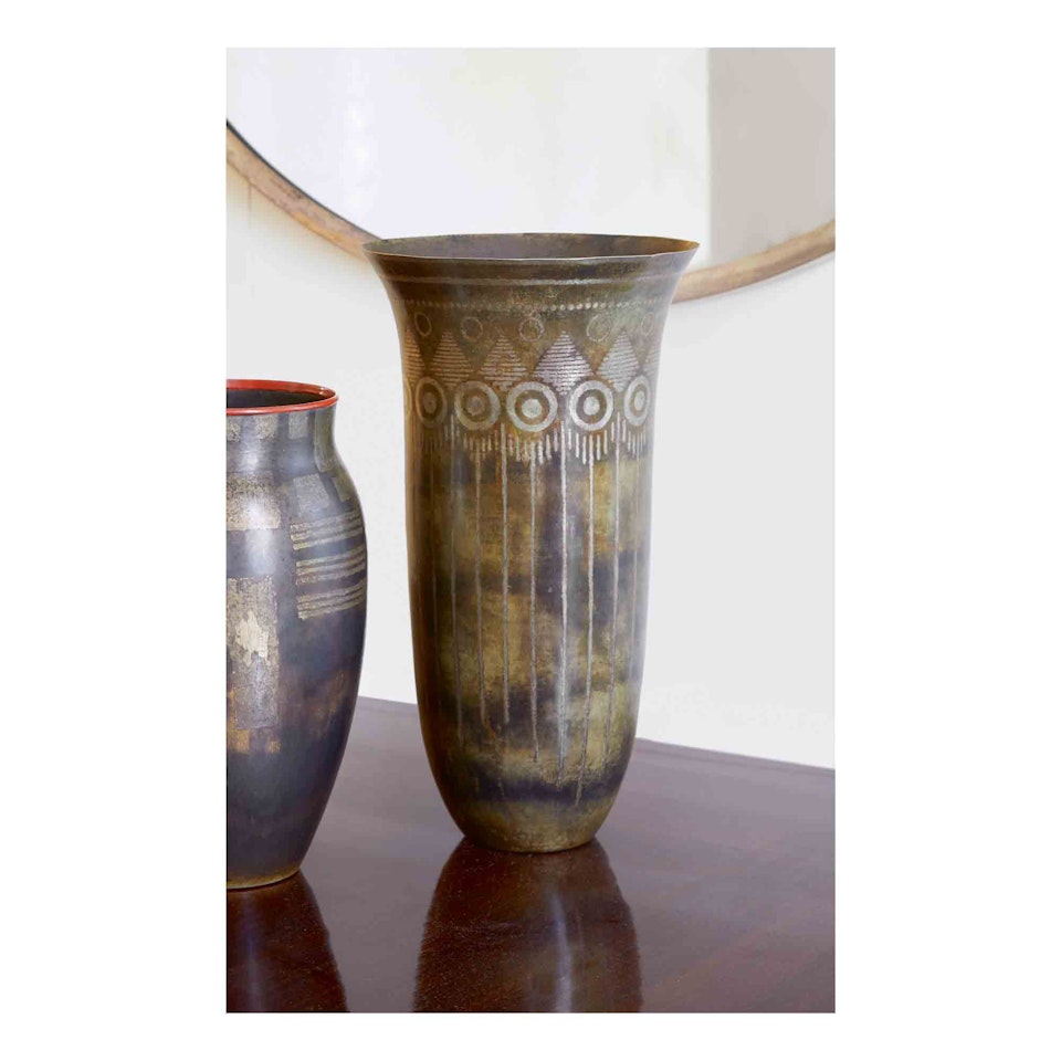 Vase by Jean Dunand
