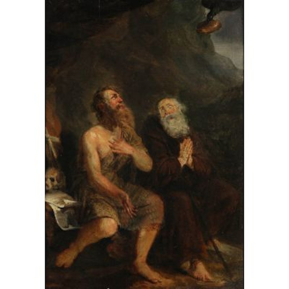 Saint Paul of Thebe and Saint Anthony by David Teniers II