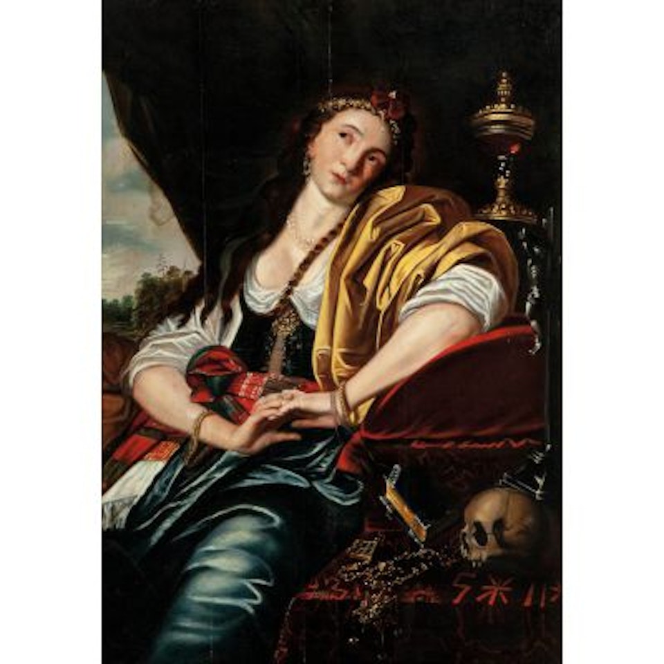 Allegory of transience. by Abraham Janssens