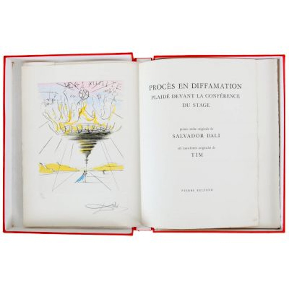 Defamation suit by Salvador Dali