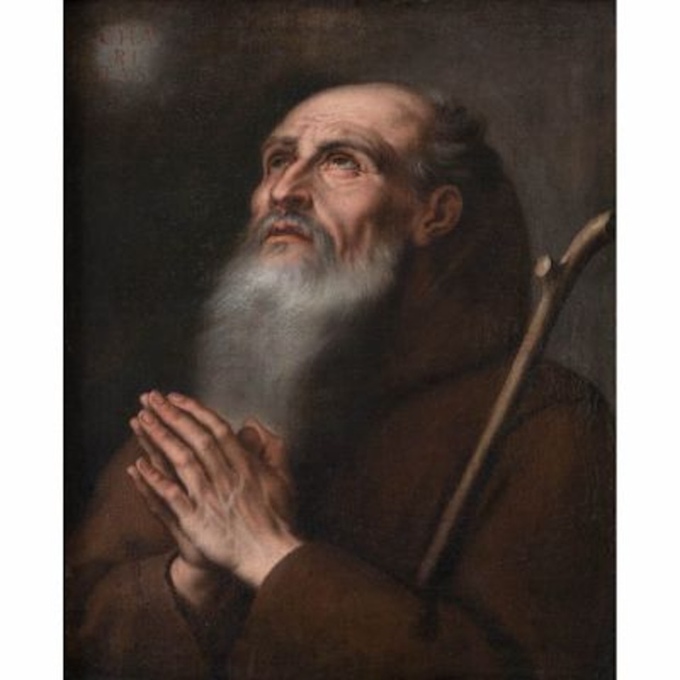 circle Saint Francis of Paula by Bartolomé Esteban Murillo