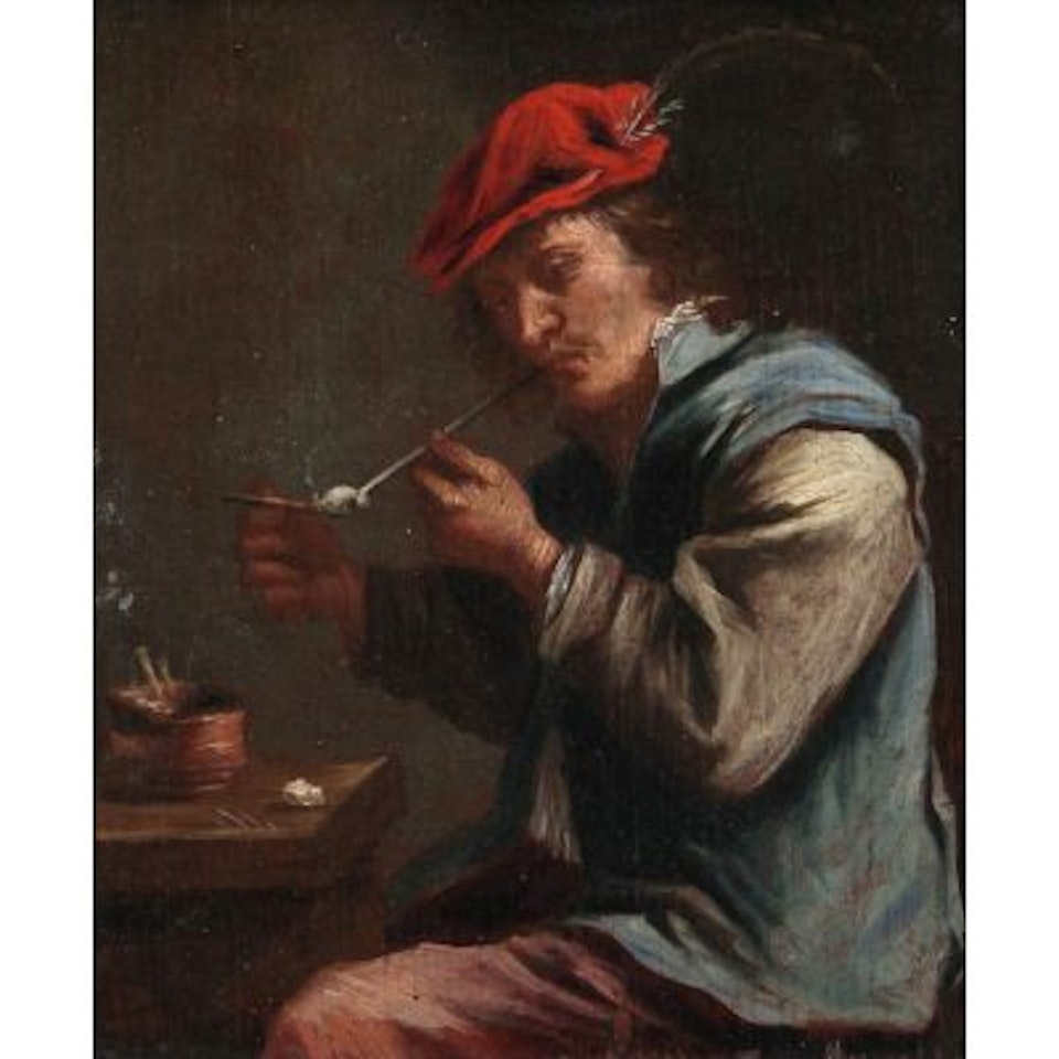 Pipe smoker by David Teniers II