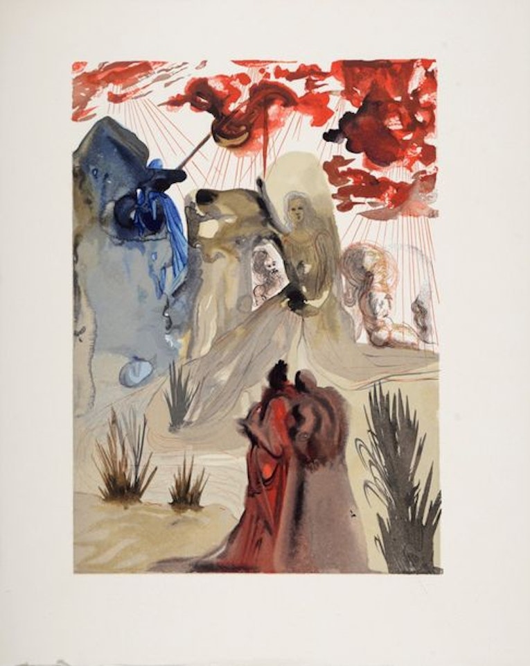 The Divine Forest by Salvador Dali